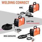 Hitbox Mig Welder 110v 220v Dc 3in1 Arc Lift Tig Mig Welding Machine W flux Core