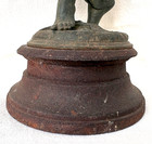 Ansonia Fisher Girl Swinging Arm Mystery Clock Figure Only   1890 Original