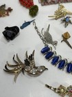 Large Vintage Antique Jewelry Wear Fix Scrap Harvest Rhinestone Lot Arts Crafts
