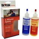 8 5 2 Devcon 8 fl Oz Minute Epoxy 1500lb Adhesive Waterproof Glue Kit
