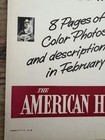 Vtg Bing Crosby Newsstand Poster The American Home Magazine