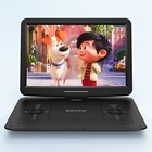 17 9  Portable Dvd Player With 15 6  Large Swivel Screen 6 Hours Rechargeable