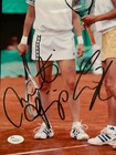 Anna Kournikova martina Hingis Hand Signed 11x14 Color Photo      Awesome    Jsa