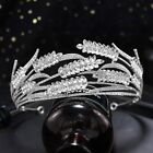 Crystal Cubic Zirconia Wedding Bridal Queen Princess Tiara Crown For Women
