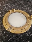 Porthole Brass Antique Nautical Ship Mirror   Wall Decor    bon Voyage 1979   