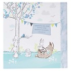 Boy Baby Book Of Memories Blue Keepsake Photo Album  Our Baby Boy s First Year