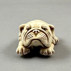 Adam Binder Crushed Marble English Bulldog Figurine Signed Harmony Kingdom