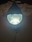 Grim Reaper   Skulls Lighted Up Smokey Water Globe 9    Halloween Decoration