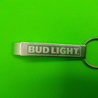 Bud Light 2 5  Bottle Opener Keychain - Aluminum Beer Key Ring 
