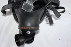 Belgian Military Issued Bem  Mask Protection Gas Mask 40 Mm Filters Nbc Black
