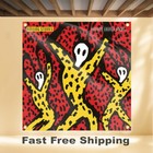 Rolling Stones Voodoo Lounge 4 x4  Banner Album Cover Art Fabric Poster Tapestry
