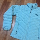 Women   s The North Face Flare Down 550 Rto Puffer Jacket Teal Blue Size Small
