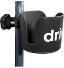 Lot Of 2 Drive Medical Universal Clamp-on Cup Holder For Walker  Rollator