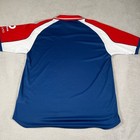 England National Team Cc Cricket Shirt Jersey Admiral Mens Size Large Adult Blue