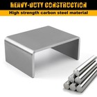 8 Pcs Heavy Duty Weld On Trailer Stake Pockets   Raw Steel Weld-on Design For   