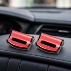 2pcs Universal Car Seat Belt Adjuster Clips     Safety Comfort Buckle Stopper