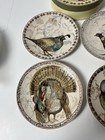 Pottery Barn Thanksgiving Bird Plates Set Of 4 New Turkey Duck 8 5    In Box