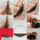 Unique  Ancient Banded Agate Stone Bead  Amulet  From Afghanistan