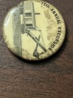 13th Annual Excursion  Steam Shovel  Pinback Button 1 25 In Dia Whitehead   Hoag