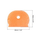 Key Cap Cover  5 Pack Semicircle Key Identifier Tags  Orange