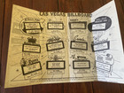 Vintage 1957 Vagabond Hotel Las Vegas Guide Travel Brochure