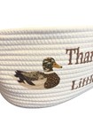 Thank Heaven For Little Boys Basket Baby Boy Newborn Shower Gift Mallard Ducks