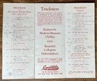 Nebraska 1927 Hastings College 1st Track Relay Program  13 Colleges high Scools