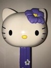 Lot Of 3 Hello Kitty Giant Pez Dispensers- 12  Rare Purple Flower  Red Bow  Pink