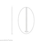 Lot 200 Silver Plated Brass Headpins 2 Inch 24 Gauge No Lead No Nickel Head Pins