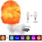 7 Colors Himalayan Salt Lamp Natural Crystal Hand Carved Night Light Home Decor
