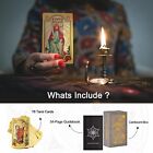 Tarot Cards 78 Luxury Gold Foil Tarot Deck With Guide Book Tarot Pvc Durable