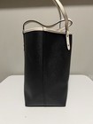 Coach Large Reversible Pcv - City Tote - Black   Chalk  F36609