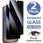 2x Privacy Tempered Glass Screen Protector For Galaxy S23 S24 S25 Fe Ultra Edge