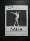 Nadia 1984 Comaneci Story Biopic Advance Movie Poster Extremely Rare Model Ad