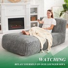 Big Bean Bag Lounger Chairs Large Beanbag Chair For Adults Bean Bag Sofa With   
