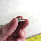 Vintage Plastic Buttons Sea Foam sage 7 8  Lot Of 6
