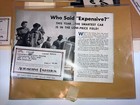 1934  1935  1936 Desoto Catalogs Folder  Brochure Owners Manual Nice Originals 6