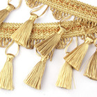 Luxury Tassel Fringe Trim 6 25 Yard X 4 Inche Curtain Sewing Decorative 5 Colors