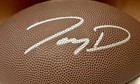 Jayden Daniels Signed Autographed Football Washington Commanders Coa 