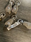 Campbell T7655002 3 4  Nickel Swivel Eye Single Sheave Pulley Lot Of 5 Nos