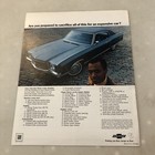 1970 Chevrolet Monte Carlo And Ss 12-page Vintage Car Sales Brochure Catalog
