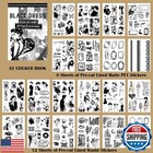Vintage Scrapbook Stickers For Adults  Ephemera Sticker Book For Junk Journal