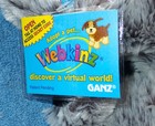 Ganz Webkinz   raccoon  Hm143   8  Retired Stuffed Animal sealed Unused Code mwt
