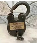 Antique Old Iron Padlock With Key   Vintage Rustic Lock   Have Metal Lock