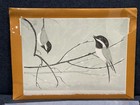 2 Sets Gwen Frostic Birds Chickadees Print Vintage Notecards Stationery Sealed
