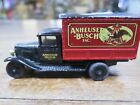 Ertl Diecast Metal Anheuser-busch 1931 Delivery Truck Bank  1990 
