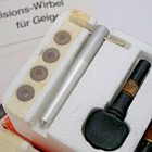 Lot 2 Sets  Vintage Wood Violin Fiddle Tuning Pegs Schaller Prazisions Wirbel