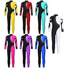 Kid Girl Ballet Gymnastics Leotard Long Sleeve Dance Jumpsuit Unitard Dancewear