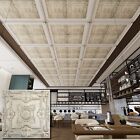 Faux Tin Ceiling Tile  3d Embossed Panels  For Hotel Pl29 Dccg 10pcs