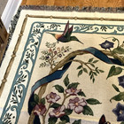 Vintage Throw Tapestry Hummingbird Butterfly Bird Nest Floral 50 X 70 Nos